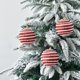 thumbnail image 4 of Adornos navideños Bola de espuma de 8cm bolas navideñas con purpurina irrompible para decoración de árbol de Navidad suministros para fiestas, 4 of 4