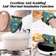 thumbnail image 7 of Vsdgher Rubber Duck Non-Slip Mini Oven Mitt Set, Short Oven Mitts for Baking Grilling Barbecue Microwave, 5.9"x5.9"in, 7 of 7