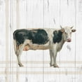 thumbnail image 2 of Nai, Danhui 15x15 Gold Ornate Wood Framed with Double Matting Museum Art Print Titled - Farm Patchwork V White Wood, 2 of 4