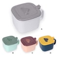 thumbnail image 4 of Combinación de caja de especias Kit de condimentos de rejilla múltiple Cajas de almacenamiento Contenedores a prueba de polvo Frascos a prueba Organizadores de utensilios de cocina Verde oscuro Matsuzay HA011905-02, 4 of 6
