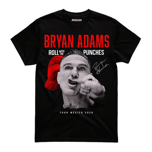 Bryan Adams Roll Whit The Punches 2026 T-shirt Sizes S-5XL The Golden Shop
