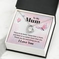 thumbnail image 4 of To My Mom There is No Better Friend Forever Necklace w Message Card, 4 of 8