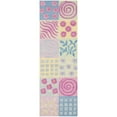 thumbnail image 5 of SAFAVIEH Kids Collection SFK356A Handmade Pink/Multi Rug, 5 of 10
