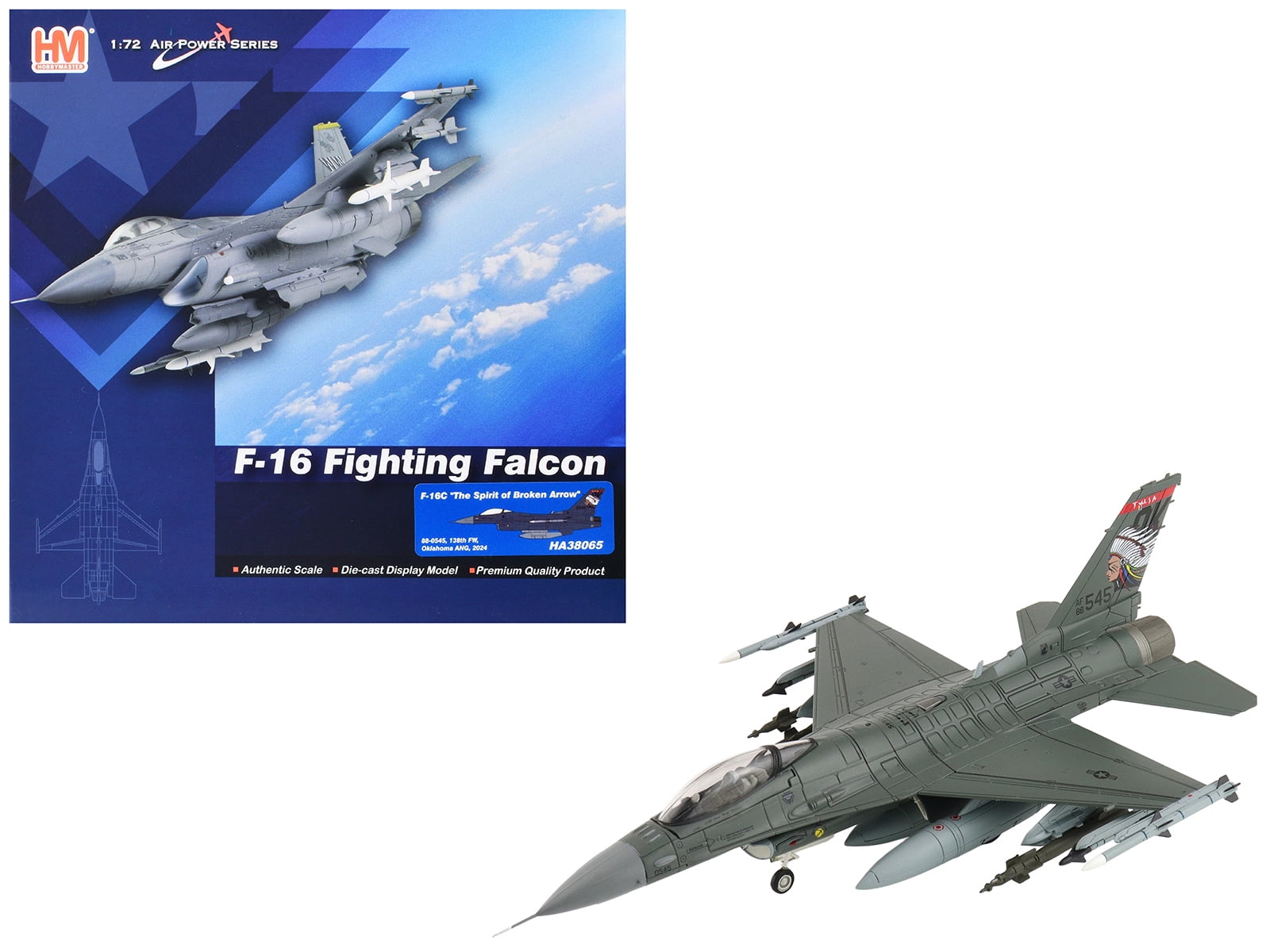 ホビーマスター 1/72 F-16A 米海軍 NASC Adversary Lockheed F-16AM Fighting Falcon Aircraft Royal Netherlands Air