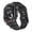 Black-Black, variant on Rugged Integrated Silicone Band with Metal Case Compatible with Apple Watch Ultra 3/2/1 49mm, Series 11/10 46mm, Sport Strap with Bumper Case for Iwatch