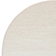 thumbnail image 3 of SAFAVIEH Montauk Vaughn Geometric Cotton Area Rug, Beige/Ivory, 6' x 6' Round, 3 of 5