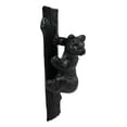 thumbnail image 5 of Rustic Western Forest Black Bear Climbing Tree Cast Iron Door Knocker Figurine, 5 of 5