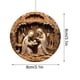 thumbnail image 3 of Colgante Navideño de Acrílico, Decoración Festiva, Adorno de Corona Simbólica, Multiusos, Ideal para Celebraciones de Año Nuevo y Navidad, 8 Cm, Edición 2024, 3 of 5