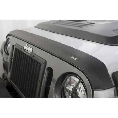 Jeep Matte Black >> Avs 07 18 Jeep Wrangler Unlimited Aeroskin Low Profile Hood Shield Jeep Matte Black >> Avs 07 18 Jeep Wrangler Unlimited Aeroskin Low Profile Hood Shield