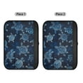 thumbnail image 6 of Uorisanigo Blue Turtle Car Seat Belt Cover Furry 2 Pack Soft Seat Belt Cover Comfortable Driving Shoulder Strap Pads Harness Pad for Car/Bag Protect You Neck and Shoulder, 6 of 7