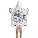 thumbnail image 2 of 101 Dalmatians - Toalla con Capucha para Niños/Niñas (Blanco, Negro), 2 of 2