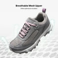 thumbnail image 4 of NORTIV 8 Women’s Lightweight Hiking Shoes Breathable Mesh Walking Sneakers for Outdoor Work, 4 of 10