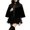 Black, variant on SAWOBUUN Medieval Shawl Women Renaissance Velvet Cape Wraps Lace Gothic Cloak for Party