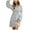 White, variant on TJAZFJPA Maternity Wedding Guest Dress New Polka Dot Dress Women's Pullover V Neck Long Sleeve Pleated Waist Slim Fit Skirt Long Sleeve Wedding Guest Dress Women Dress