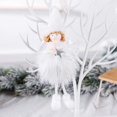 thumbnail image 3 of 4PCS Christmas Tree Ornaments Star Soft Xmas Hanging Decor Holiday Tree Decor, 3 of 10