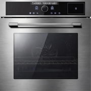 24 Inch Built-in Single Wall Oven, Touch & Mechanical Knob Control