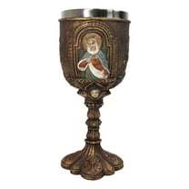 Sacred Heart Of Mary Immaculate Compassion Of The Virgin Mother Wine Goblet