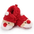 thumbnail image 2 of KaLI_Store Baby Girl Boots Christmas Gift Boy Winter Snow Boots Warm Cotton Lined Short Fashion Walking Shoes(Toddler/Little Kid) Red,6-12 Months, 2 of 7