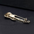 thumbnail image 2 of Guardurnaity Men Brooch Guitar Decorative Jewelry Party Decoration Holiday Scarf Birthday Suit Clothing DIY Craft Dressing Alloy Type2 NO2, 2 of 6