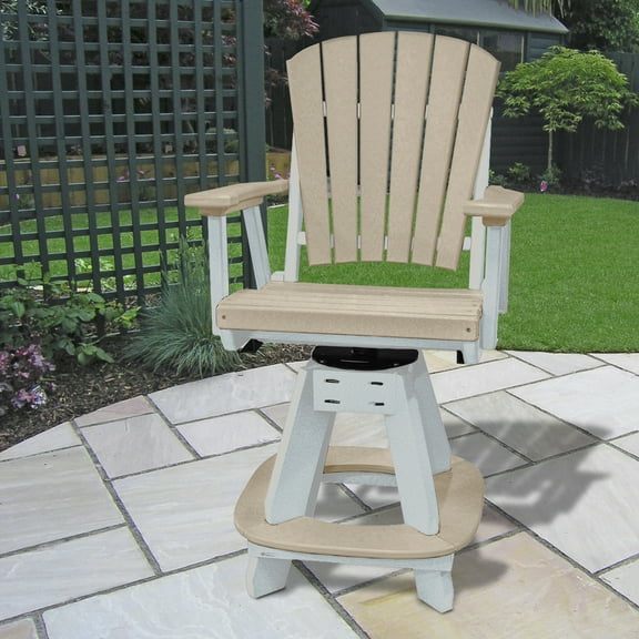 OS Home and Office 130-C-WWWT Counter Height Swivel Arm Chair