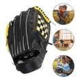 thumbnail image 2 of 1Pc Baseball Glove Practical Softball Glove Durable Glove (Yellow Black), 2 of 6