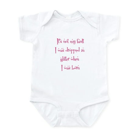 

CafePress - Glitter Body Suit - Baby Light Bodysuit Size Newborn - 24 Months
