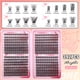 thumbnail image 4 of Kit De Extensión De Pestañas ,Pestañas Postizas Kit Completo DIY 392 Racimos, 4 of 5