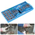 thumbnail image 2 of 40pc Versatile Tap and Die Set Thread Repair Tool High Performances Tap And Die Kit For Versatile Threading Applications, 2 of 12