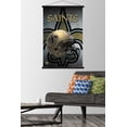 thumbnail image 2 of NFL New Orleans Saints - Helmet 16 Wall Poster with Magnetic Frame, 22.375" x 34", 2 of 5