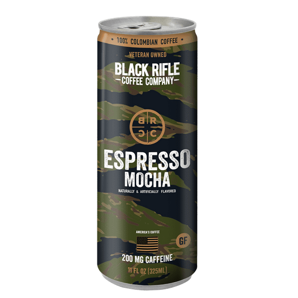 Black Rifle Coffee Company Ready To Drink Coffee Espresso Mocha 11oz Can Walmart Com Walmart Com