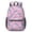 Unicorn and Flower, variant on Unicorn and Floral Pink Pattern 17" School Backpacks for Teens,Waterproof Oxford Fabric,S-Shape Padded Straps for School,Travel,Hiking,Camping