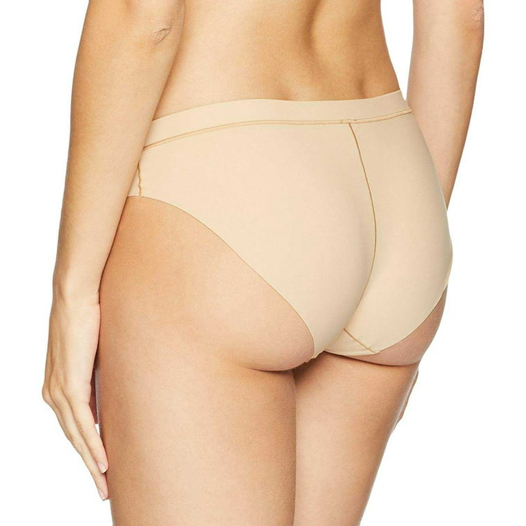 Calvin Klein Womens Plus Size Form Stretch Bikini Panties (Bare, 1X)