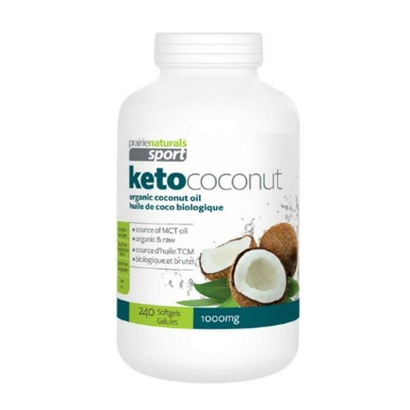 Prairie Naturals - Keto Coconut - Softgels, 240 Softgels