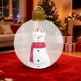 thumbnail image 6 of Wooowa Christmas Inflatable PVC Balls, Thickened Clear Double-Layer Decor for Yard Displays & Outdoor Holiday Scenes, 6 of 8
