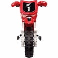 thumbnail image 3 of BEST RIDE ON CARS Honda CRF250R Dirt Bike 6V Red, 3 of 9