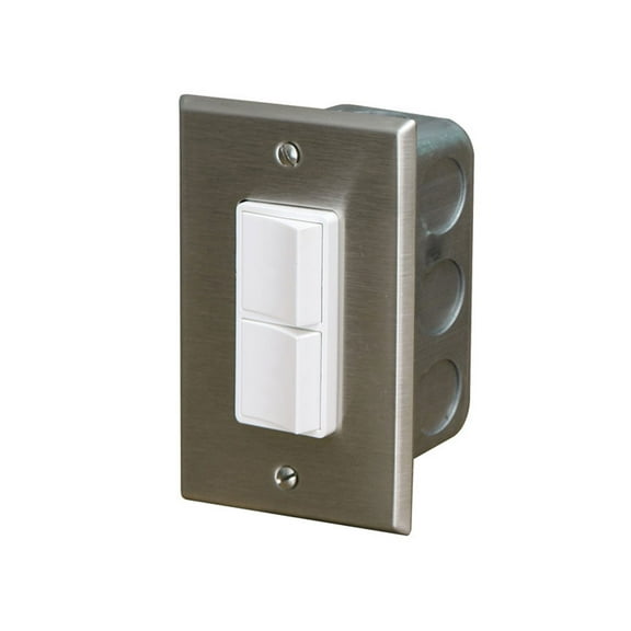 INFRATECH Single Duplex Switch Wall Plate and Gang Box (14-4300)