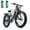 GRAY-1500W Dual battery, variant on Electric Bike for Adults 26'', 1500W E-Mountain Bike 48V 20Ah UL2849 Removable Battery,Fat Tire Ebike up to 30MPH Off Road Beach Snow Electric Bicycles Full Suspension & Dual Hydraulic Disc Brakes