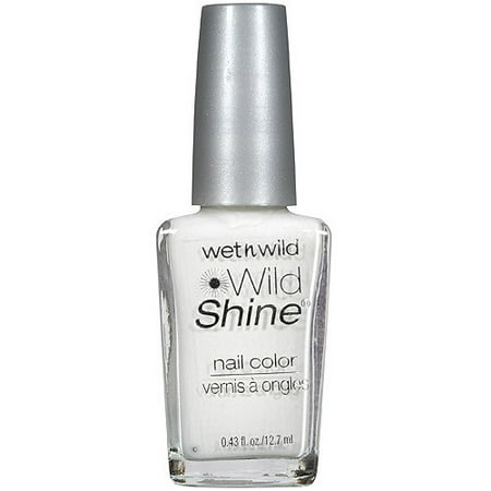 Wet n Wild Wild Shine Nail Polish, 449C French White CrËme, 0.43 fl oz