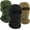Black Armygreen Brown, variant on 3 Pieces Balaclava Face Mask of Men - Ski Cycling Mask, Breathable Elastic Fit & Perfect for Outdoor Activities