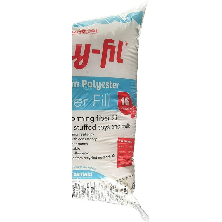 3oz Bag Polyester Fiber Fill Stuffing, Fairfield Poly-fil Premium Fiber  Fill Stuffing, Polyester Polyfill Stuffing, Toy Stuffing -  India