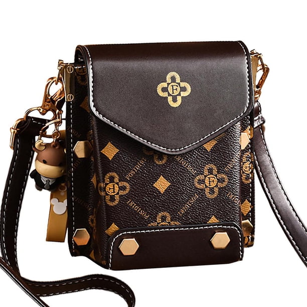 Pequeños bolsos de Crossbody para los bolsos de hombro de moda de las mujeres, bolso del teléfono del diseñador con las ranuras para tarjetas