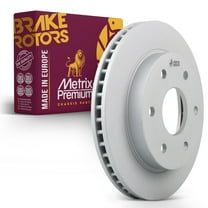 Metrix Premium Chassis Parts - 11.99 inch (304.5mm) Front Coated Vented Disc Brake Rotor Fits Chevrolet Silverado 1500, Suburban 1500, Tahoe, Express, Avalanche 1500, Astro, GMC Sierra 1500, Yukon