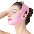 thumbnail image 1 of Fiudx Mascarilla Facial, Vendaje para Levantar La Papada, Moldeador Facial Antiarrugas, Reafirma La Piel y Realza Los Contornos, Ideal para Leer Mientras Duermes En Casa, Solución Cómoda para Viajes., 1 of 2
