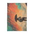 thumbnail image 6 of Yayeee Tablecloths for Rectangular Tables 60 x 90 inch Party Table Cover, Astronaut in Rain, 6 of 6