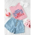thumbnail image 3 of Independence Day America T-Shirt Toddler -Image by Shutterstock,  4 Toddler, 3 of 4