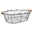 thumbnail image 1 of OUNONA Simple Design Indoor Fireplace Basket for Coal and Wood Storage with Black Handles, 1 of 8