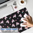 thumbnail image 4 of Long Mouse Pads for Desk,Black Cartoon Unicorn Heart Pattern Desk Mats on Top Of Desks, Desk Mouse Pad Extra Large with 3mm Non-Slip Base and Stitched Edge for Gaming,Office,Work,Home 31.5"x11.8", 4 of 6