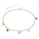 thumbnail image 2 of Collares para Mujer Collar Simple de aleación Collar de Cadena Fina Y Ligera Longitud Ajustable Delicado Círculo Gargantilla Joyería para Mujeres Novia Regalos de Cumpleaños ANGGREK Otros, 2 of 8