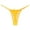 Yellow, variant on Women's Micro Thong String Breakaway Adjustable Very Low Rise
