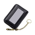 thumbnail image 1 of Bolso para tarjetas bancarias con cremallera de órgano, bolso para llaves de cuero MFZFUKR CPB-US-PSF912-1, 1 of 5